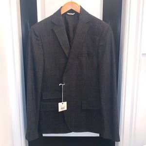 Billy Reid Men’s Wool/ Cashmere Plaid Blazer Size 40R